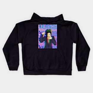 saku glitched Kids Hoodie